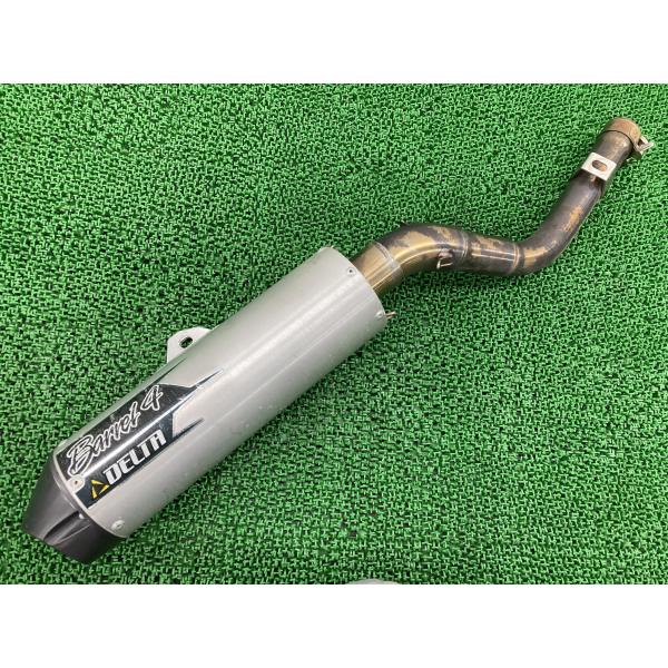 ダートフリーク製KLX250 Dトラッカー サイレンサーマフラー 社外 中古