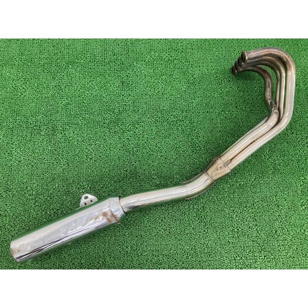 バリオスII マフラー K367 カワサキ 純正 中古 バイク 部品 ZR250B 前期型 機能的問題なし ノーマルマフラー 車検 Genuine uL ts-parts_22410525