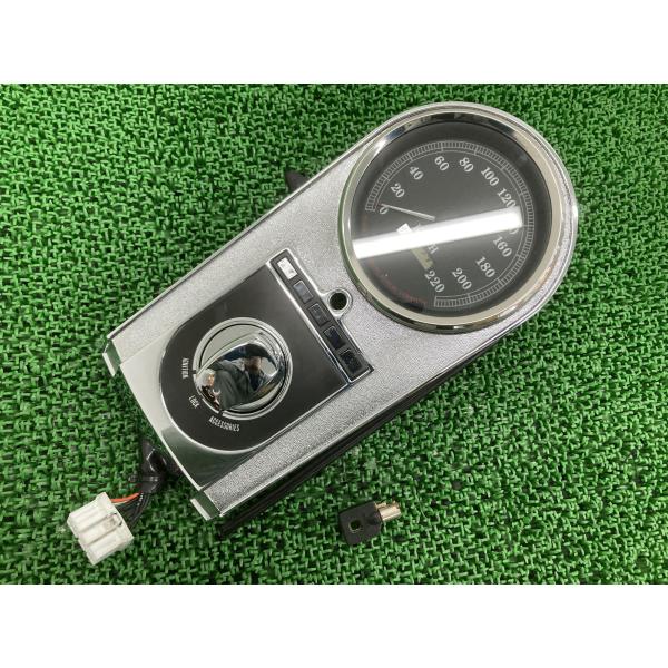 ソフテイル スピードメーター ハーレー 純正 中古 バイク 部品 FLSTS
