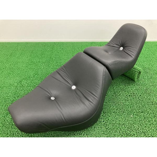 ハーレー FXSTC1580 ソフテイルカスタム キングアンドクイーンシート FXSTC1580 シート ハーレー 純正 中古 バイク 部品 ソフテイル