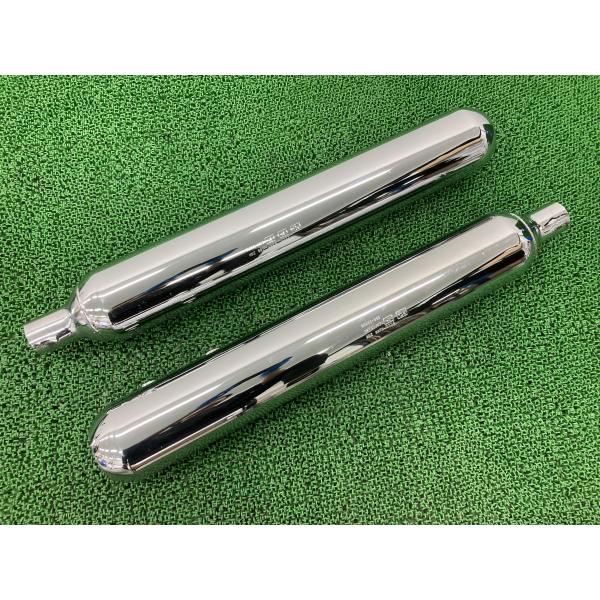 FLHTCU-I1450 サイレンサーマフラー 左右 65552-95C/65863-95D ハーレー 純正 65552-95C 65863-95D パンチアウト済 【中古】 50 FLHTCU-I1450 サイレンサーマフラー 左右 65552-95C/65863-95D