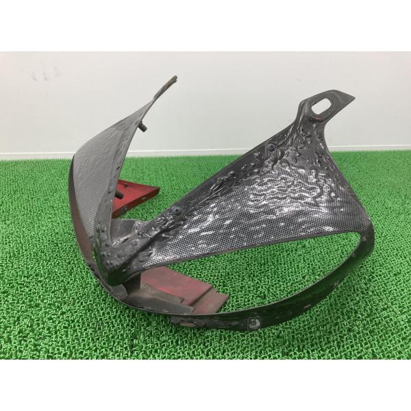 YZF-R6 アッパーカウル 5SL ヤマハ 純正 バイク 部品 フロントカウル ライトカウル 修復素材やカスタム素材に 品薄 希少品 【中古】 92 ヤマハ発動機 YZF-R6 アッパーカウル 5SL ヤマハ 純正 中古 バイク