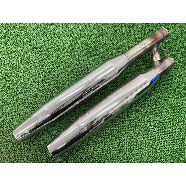 バイク部品　パーツ　ハーレー　純正　FLSTSB1580 サイレンサーマフラー　中古品 FXSTD1450 サイレンサーマフラー 80413-01/80414-01 ハーレー 純正