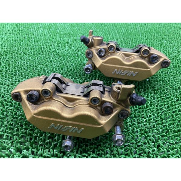 HONDA cb400sf nc31 純正　ニッシン フロントブレーキ周り一式 ホンダ（HONDA） CB400SF フロントブレーキキャリパー 左右 純正 中古