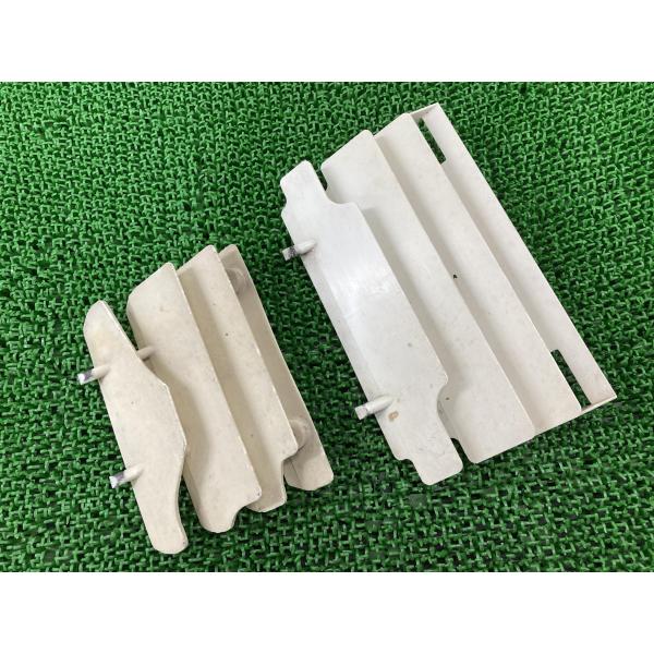 専用ページ カワサキ（Kawasaki） KLX250 Dトラッカー ラジエターガード 白 14037