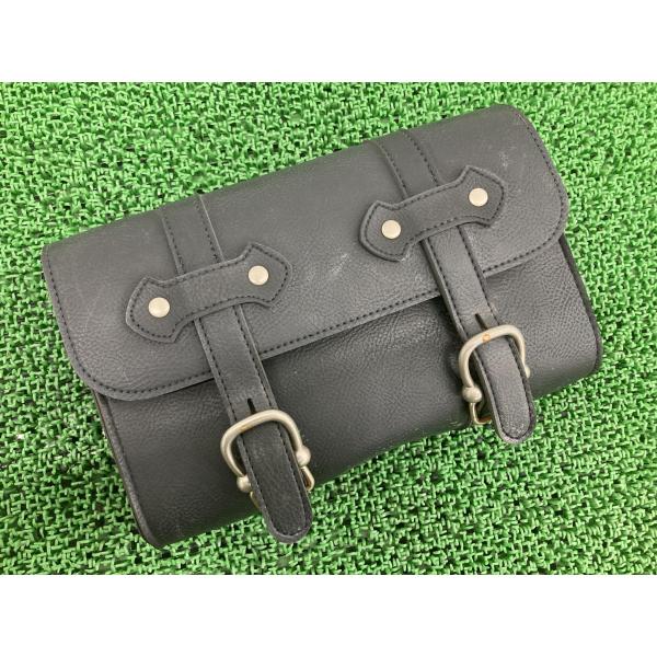 汎用 ツールバッグ 社外 中古 バイク 部品 ハーレー バルカン スティード ドラッグスター W SRなどに SR400 ドラッグスター400 マグナ50 6