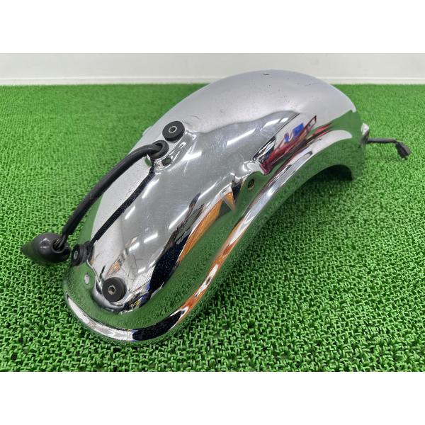 エストレヤ リアフェンダー カワサキ 純正 バイク 部品 BJ250A エストレア ESTRELLA テールランプハーネス付 コケキズ無し 【中古】 62 カワサキ（Kawasaki） エストレヤ リアフェンダー 純正 中古 バイク