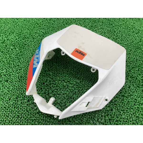 125SX ライトカウル 白 781.08.001.000 KTM 純正 バイク 部品 ペイント素材に 割れ欠け無し 品薄 希少品 車検 Genuine 【中古】 17 125SX ライトカウル 白 781.08.001.000 KTM 純正 中古 バイク 部品