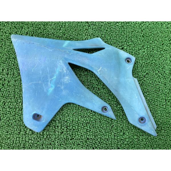 福田です カワサキ（Kawasaki） KLX250 Dトラッカー シュラウド 左 青 49089