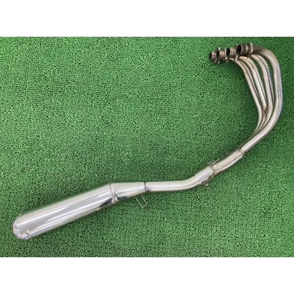 GSX400インパルス サイレンサーマフラー 23E1 スズキ 純正 バイク 部品 GK79A IMPULSE 機能的問題無し 品薄 希少品 【中古】 45 スズキ（SUZUKI） GSX400インパルス マフラー 23E1 純正 中古 バイク