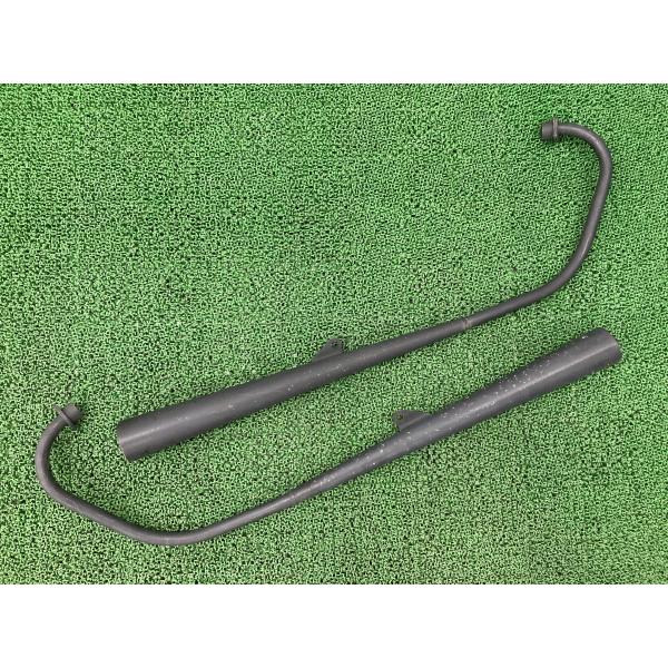 HONDA ドリーム50 純正マフラー 美品 HM GCR K1 ホンダ（HONDA） ドリーム50 マフラー 左右 黒 GCR K1 純正 中古