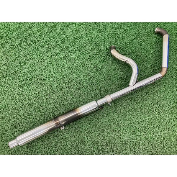 モーターステージ製FLSTC マフラー 社外 中古 バイク 部品 ハーレー