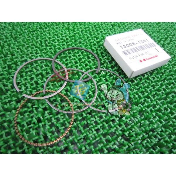 カワサキ純正 新品ピストンリング 4個セットゼファー400 GPZ400F カワサキ（Kawasaki） ゼファー400 ピストンリングセット 在庫有 即納