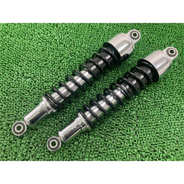 モンキー125 リアサスペンション 左右 青 ホンダ 純正 中古 JB02 JB03 ピッチ335mm Ep ホンダ（HONDA） モンキー125 リアサスペンション 左右 黒 純正 中古