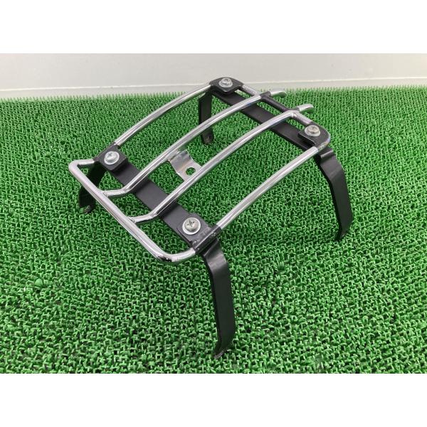 ハーレー リアキャリア 社外 中古 バイク 部品 ワンオフ スポーツスター ソフテイル ダイナ ラゲッジラック 曲がり無し 22 ハーレー リアキャリア 社外 中古 バイク 部品 ワンオフ スポーツ