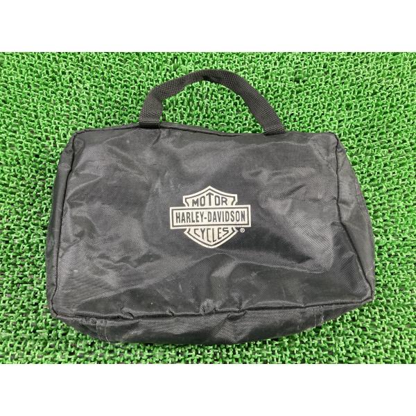 ツールキットバッグ ハーレー 純正 中古 バイク 部品 工具入れ スポーツスター ソフテイル ダイナ ツーリング 破れ無し 車検 Genuine 77