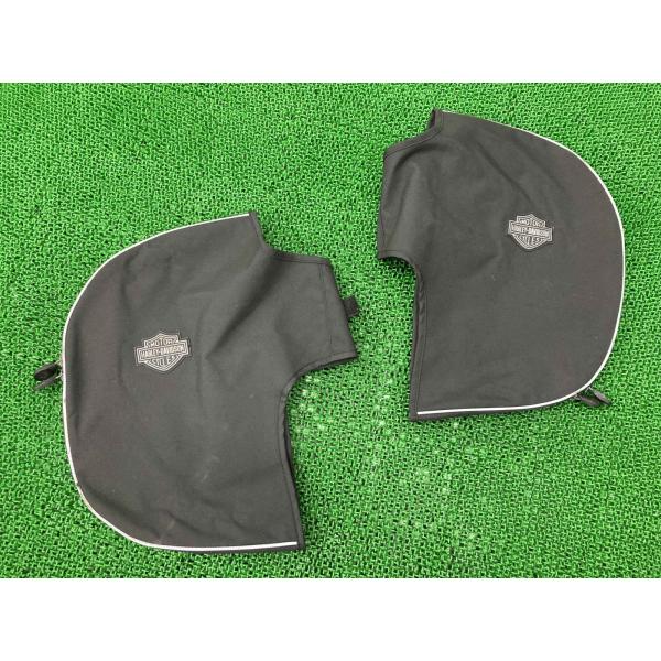 エンジンガードカバー 左右 ハーレー 純正 スポーツスター オプション ソフトロアーカバー エンジンガードブラ 【中古】 77 Harley Davidson（ハーレー・ダビッドソン） エンジンガードカバー