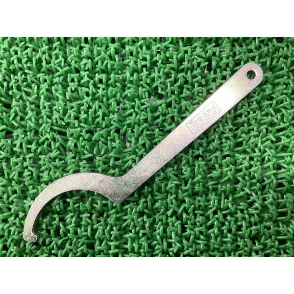オーリンズ製 フックレンチ 社外 中古 バイク 部品 コンディション良好 プリロード調整用工具 品薄 希少品 0