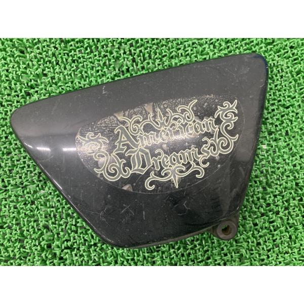 SR400 サイドカバー 右 黒 ヤマハ 純正 バイク 部品 1JR RH01 割れ欠け無し 品薄 希少品 車検 Genuine 【中古】 48 ヤマハ発動機 SR400 サイドカバー 右 黒 ヤマハ 純正 中古 バイク 部品