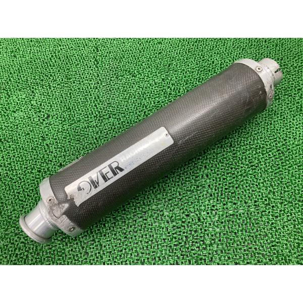 OVER製GSX400Sカタナ サイレンサーマフラー 社外 バイク 部品 GK77A オーバー 修復素材やカスタム素材に 【中古】 37 OVER製GSX400Sカタナ サイレンサーマフラー 社外 中古 バイク 部品