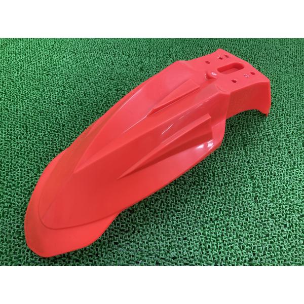 アチェルビス製XR250モタード フロントフェンダー 赤 000013973 社外