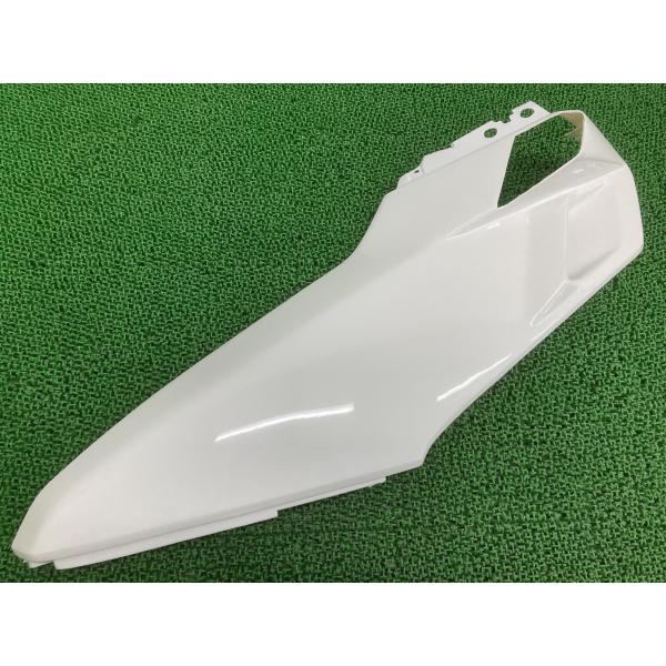 フュージョン アッパーカウル 左 白 社外 中古 バイク 部品 MF02