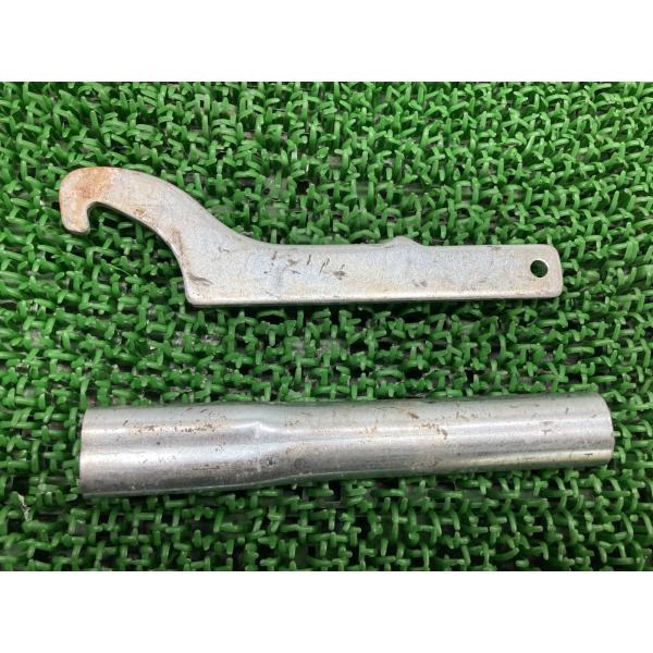 ドラッグスター400 フックレンチ ヤマハ 純正 中古 バイク 部品 4TR VH01J XVS400 プリロード調整 車高調 機能的問題なし 車検 Genuine Fw