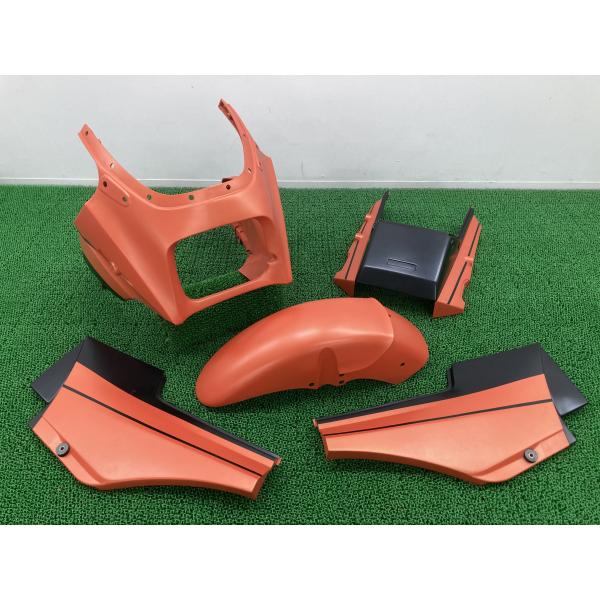 カワサキ（Kawasaki） GPZ900R 外装セット 黒/オレンジ 55028-1064