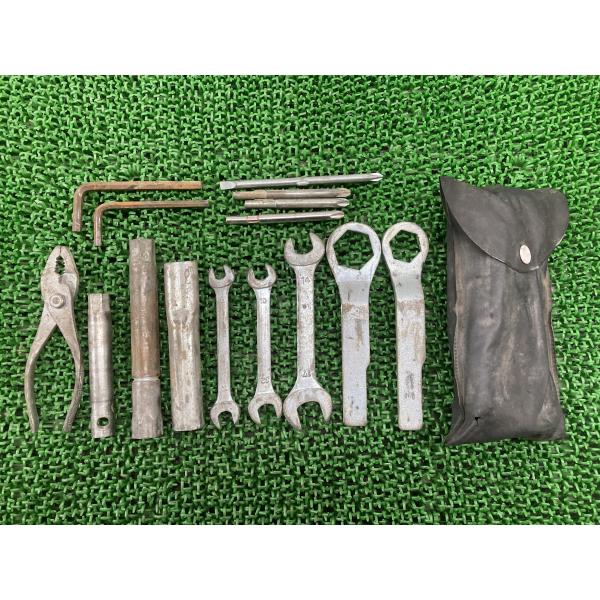 車載工具 ヤマハ 純正 中古 バイク 部品 ツールキット セロー TW200 TW225 DT FZR 車検 Genuine 72