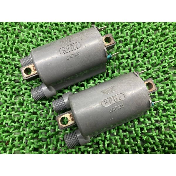 ZRX1100 イグニッションコイル KP02 カワサキ 純正 中古 バイク 部品 ZR1100C ZRT10C 機能的問題なし 希少品 品薄 車検 Genuine 59 カワサキ（Kawasaki） ZRX1100 イグニッションコイル KP02 純正 中古