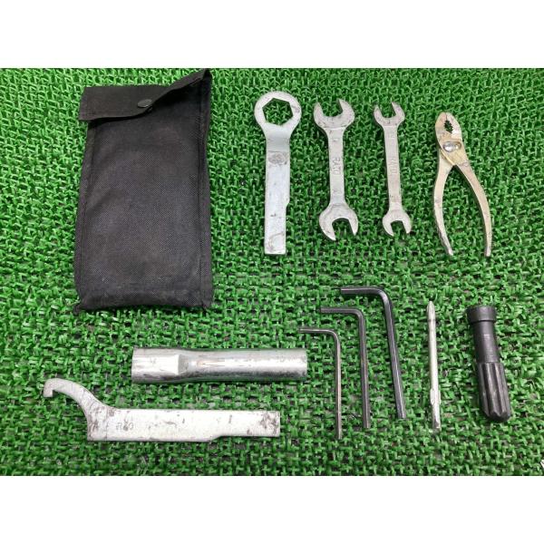 車載工具 カワサキ 純正 中古 バイク 部品 ツールキット ニンジャ NINJA ZX-25R ZX-6R ZX-10R トラブル対処に メンテにも 車検 Genuine lQ