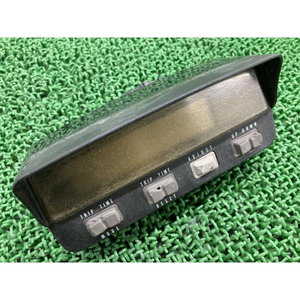 XR250 メーター ホンダ 純正 中古 バイク 部品 MD30 デジタルメーター 修復素材に コケキズ無し 品薄 希少品 車検 Genuine 35 ホンダ（HONDA） XR250 メーター 純正 中古 バイク 部品 MD30 デジタル