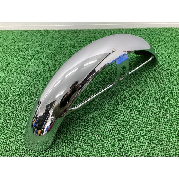 W650 純正フロントフェンダー　美品 カワサキ（Kawasaki） W650 フロントフェンダー 純正 中古 バイク 部品