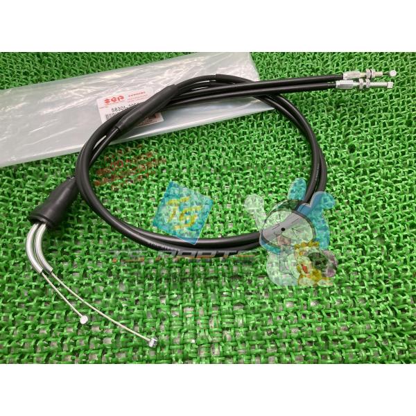 DR-Z400 スロットルケーブル 在庫有 即納 スズキ 純正 新品 バイク 部品 在庫有り 即納可 車検 Genuine DR-Z400E DR-Z400Y 16 スズキ（SUZUKI） DR-Z400 スロットルケーブル 在庫有 即納 純正 新品
