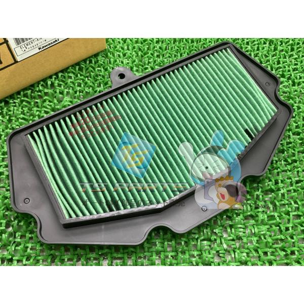 ZX-25R エアフィルターエレメント 在庫有 即納 カワサキ 純正 新品 バイク 部品 ZX-4R 在庫有り 即納可 車検 Genuine Aq カワサキ（Kawasaki） ZX-25R エアフィルターエレメント 在庫有 即納