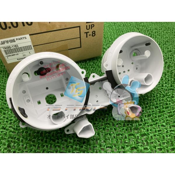 ゼファーχ　メーターカバー　純正部品 ゼファースピードメーター カワサキ カワサキ（Kawasaki） ゼファー1100 メーターカバー 純正 新品 バイク