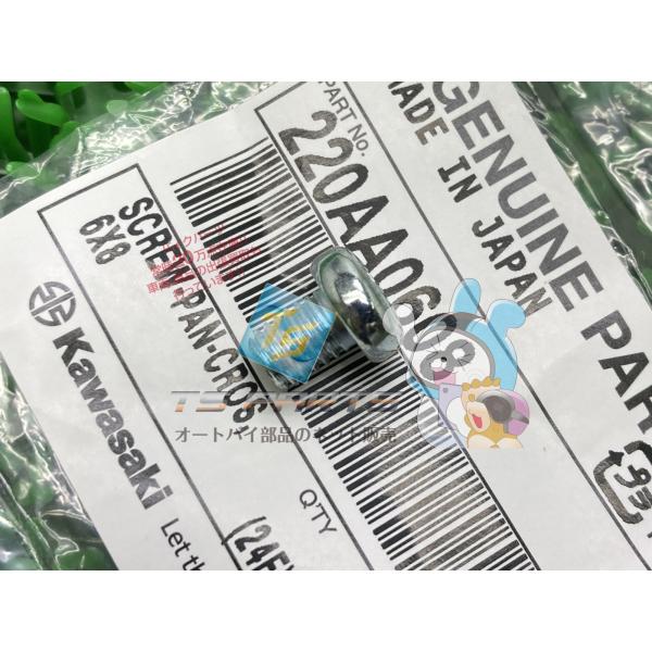 Dトラッカー ジェネレータースクリュー 在庫有 即納 カワサキ 純正 新品 バイク 部品 KLX125 在庫有り 即納可 車検 Genuine GPZ900R KX125 iZ
