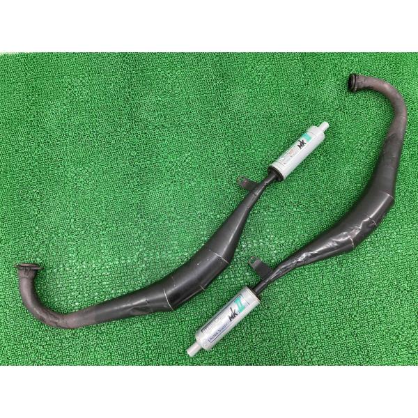 ルーニー製RZ250 チャンバーマフラー 左右 社外 中古 バイク 部品 4L3