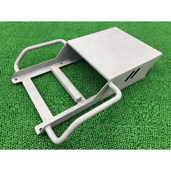 ジャイロX リアキャリア 社外 中古 バイク 部品 TD01 TD02 GyroX タンデムグリップ リアラック 荷台 Gd