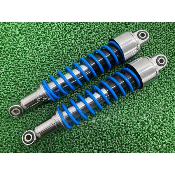 モンキー125 リアサスペンション 左右 青 ホンダ 純正 中古 JB02 JB03 ピッチ335mm Ep ホンダ（HONDA） モンキー125 リアサスペンション 左右 青 純正 中古