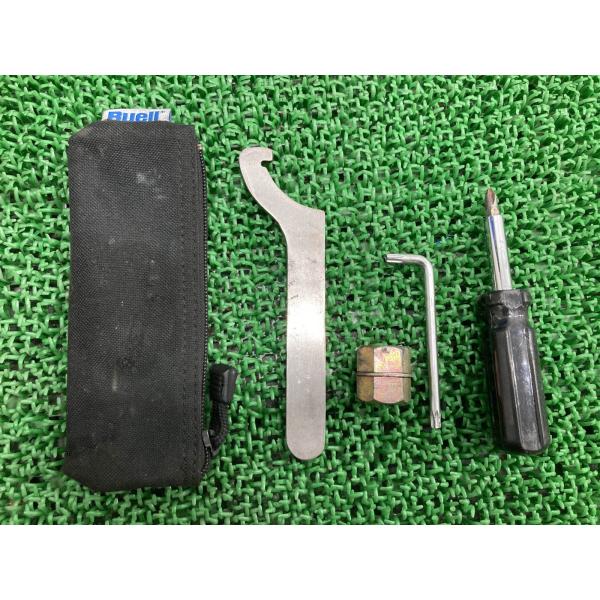 XB9Rファイアーボルト 車載工具 ビューエル 純正 中古 バイク 部品 BUELL 機能的問題なし メンテにも トラブル対処に 車検 Genuine Bx