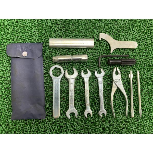 車載工具 ホンダ 純正 中古 バイク 部品 ツールキット NSR X4 CB ホーネット スティード モンキー エイプなどに メンテにも トラブル対処に 車検 Genuine Ni