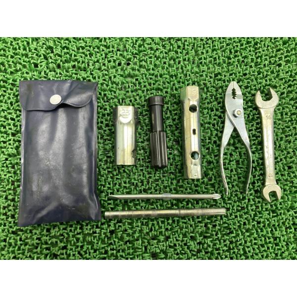 車載工具 ホンダ 純正 中古 バイク 部品 ツールキット モンキー ゴリラ ダックス シャリー ドリーム カブ エイプ マグナ50 ジャズ 機能的問題無し Dm