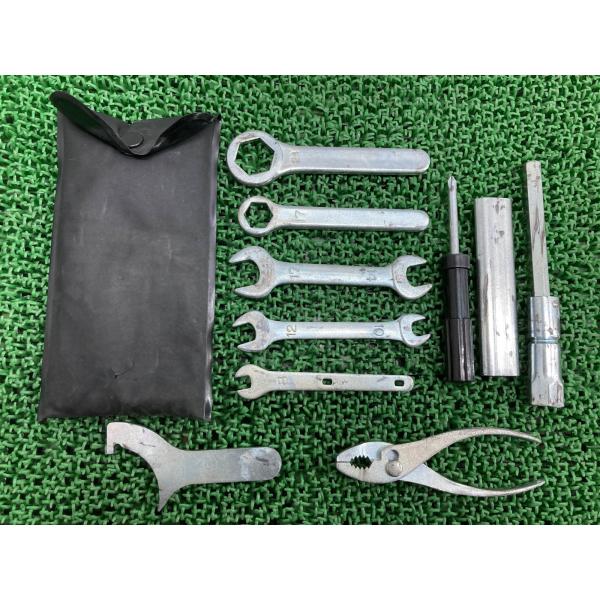車載工具 ホンダ 純正 中古 バイク 部品 ツールキット X4 CL CB VT GL VF RVF NSR GB スティード レブル 機能的問題なし トラブル対処に 車検 Genuine Eo