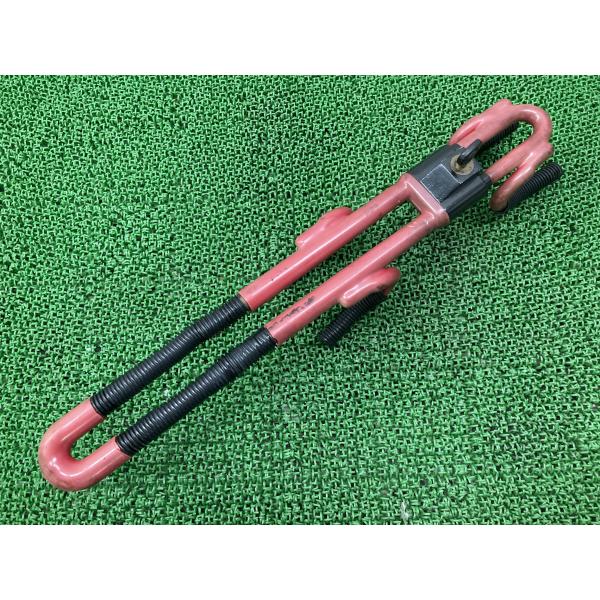 汎用 ハンドルロック 社外 中古 バイク 部品 ステアリングロック 盗難防止 幅170-350mm 曲がり無し お安くどうぞ 35