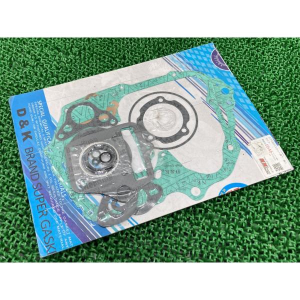 ミニモト製スーパーカブ50 ガスケットセット 5646 社外 中古 バイク 部品 C50 腰下 腰上 未使用 即日発送 修復素材に スペアとして yF