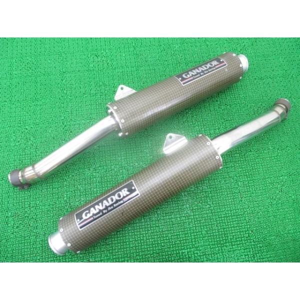 JHA製CB1300SF サイレンサーマフラー 社外 バイク 部品 SC40 GANADOR カーボン スリップオン コケキズ無し 【中古】 84 ts-parts_31904277