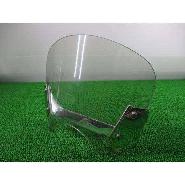 ナショナルサイクル製ドラッグスター400 スクリーン 社外 バイク 部品 VH01J ワンオフ加工 割れ欠け無し ワイズギアステー 【中古】 55 ナショナルサイクル製ドラッグスター400 スクリーン 社外 中古 バイク