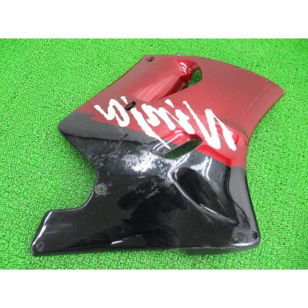 ZZ-R1100 サイドカウル 右 緑/黒/白 55027-1136 カワサキ 純正