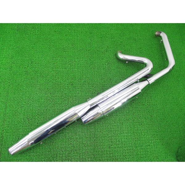 ハーレー純正FLDE （デラックス）マフラー FLDE1750 マフラー 64900456 ハーレー 純正 中古 バイク 部品